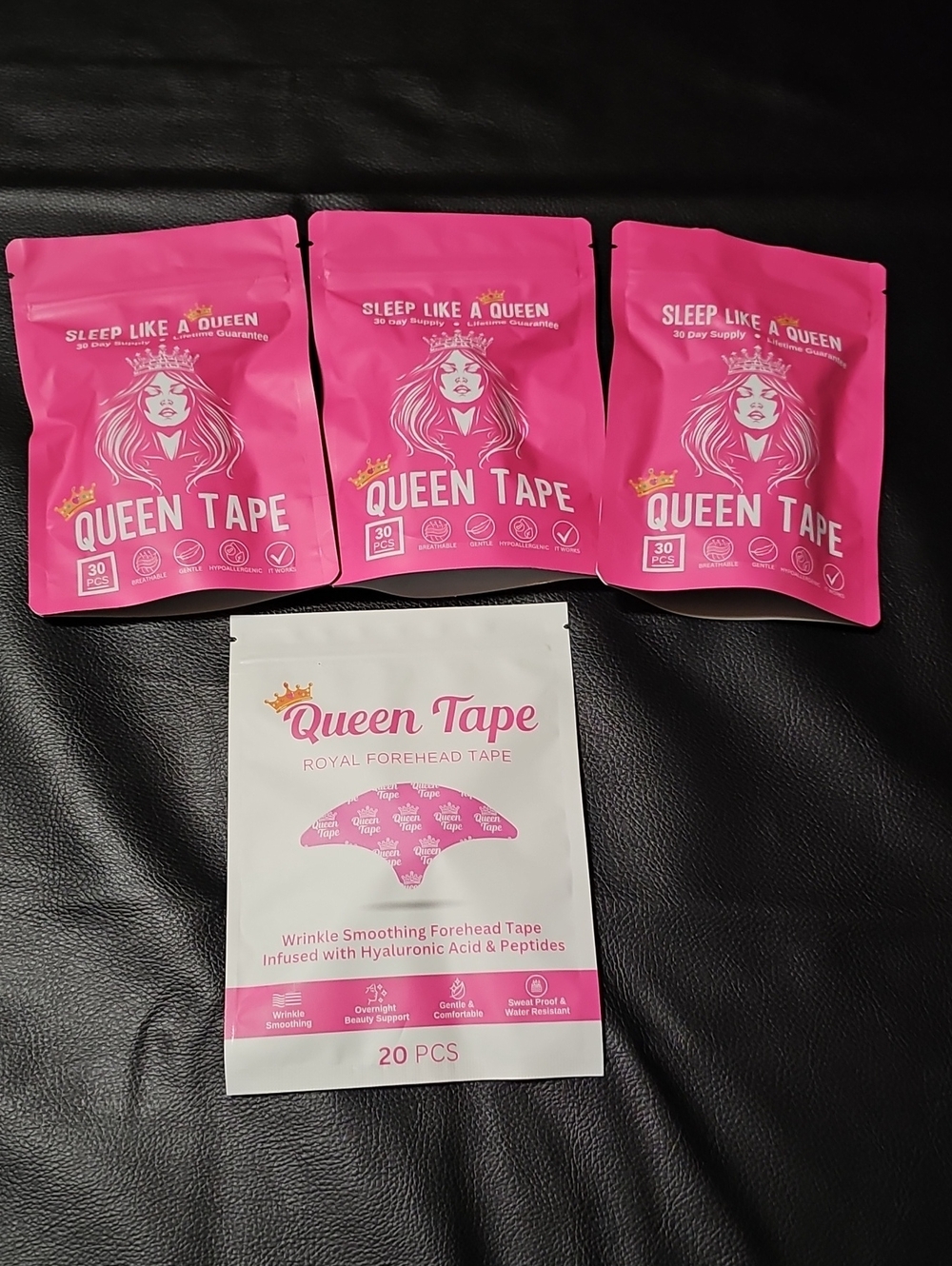 Queen Tape Mouth And Forhead Tape